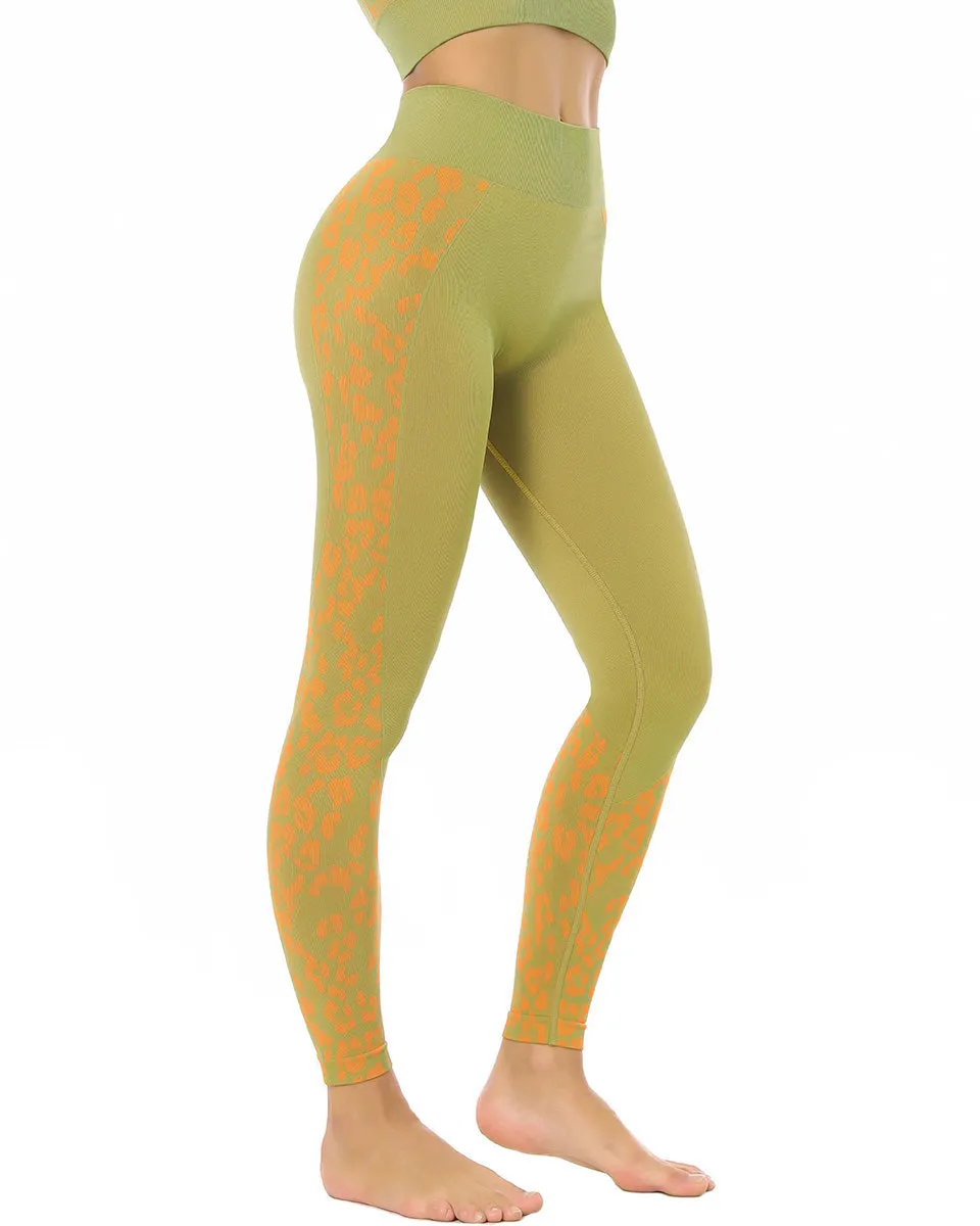 River Leopard Seamless Leggings