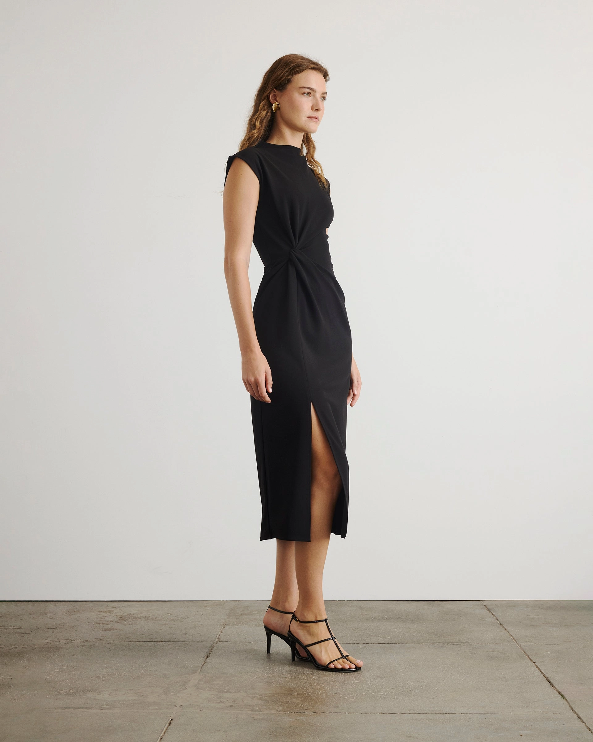 Contrasting Detail Party Floral Robinella Dress