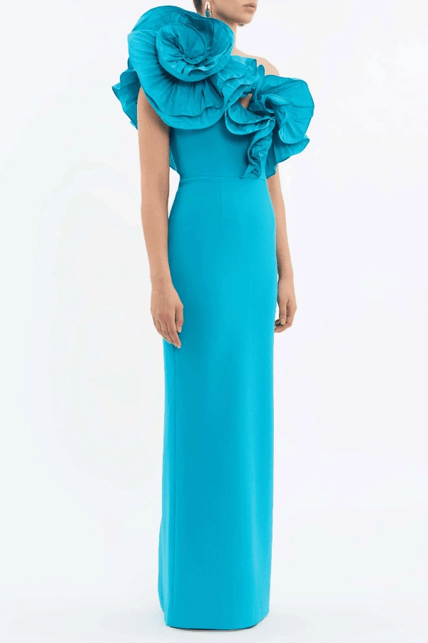 BreathableFabric Perfect Proportion Ella Gown Blue