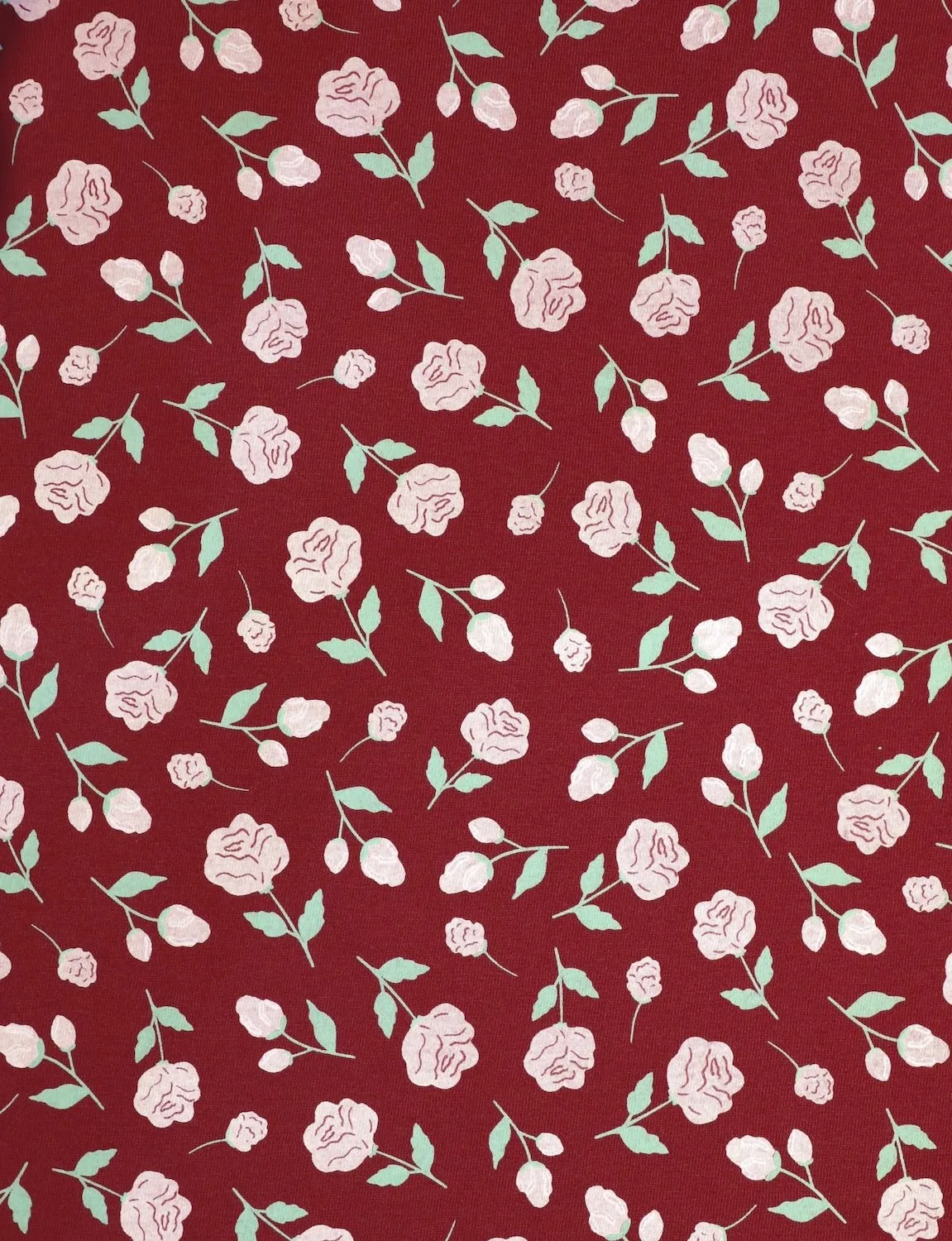 Roma Floral Organic Wrap Dress