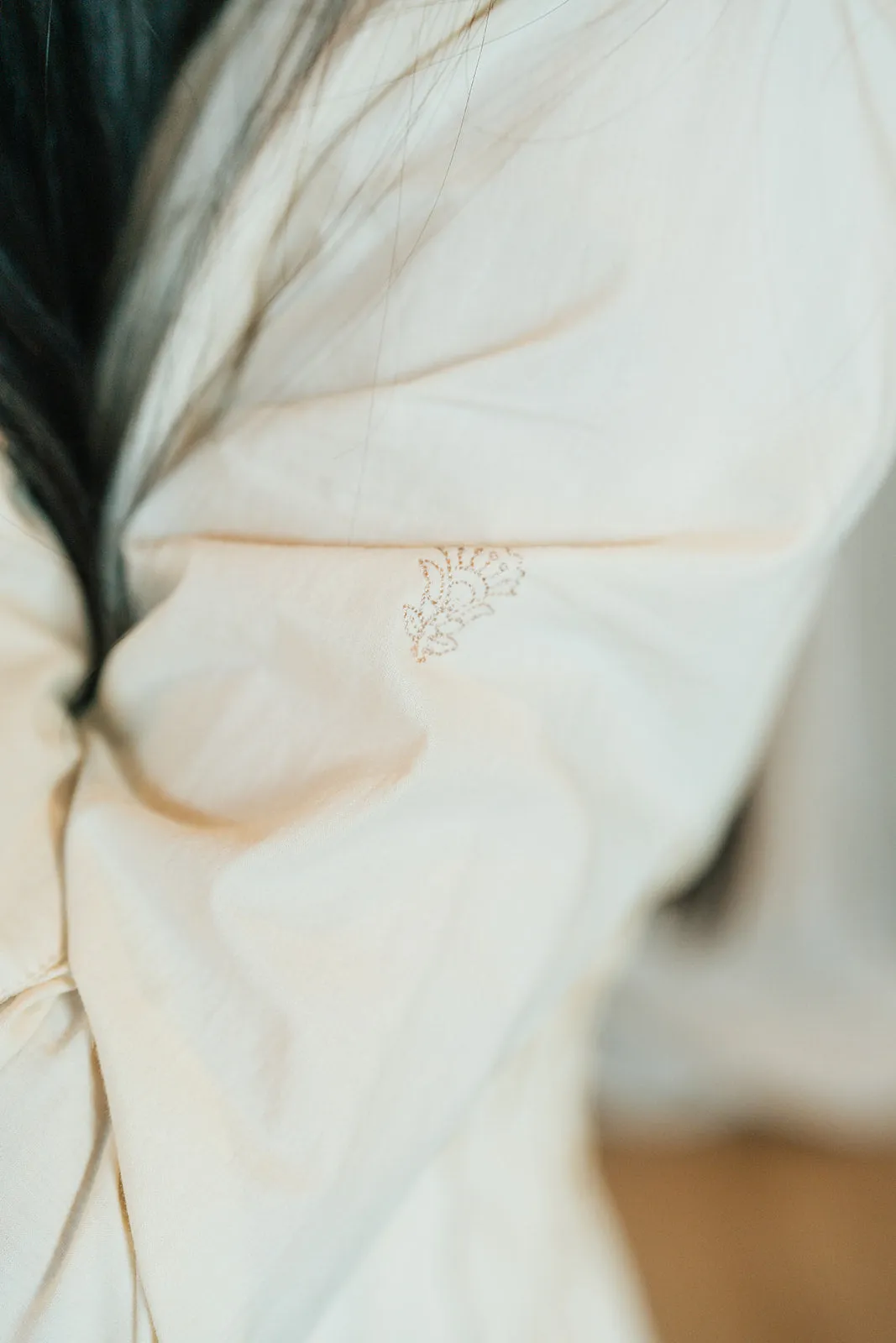 Rosabella Midi Dress in Vintage Ivory