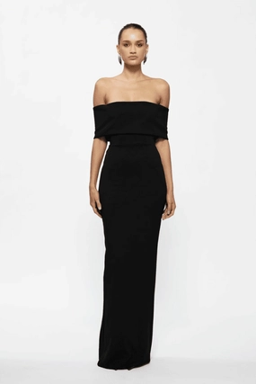 Rosalind Gown Black Emerging-Brand Cozy Balance