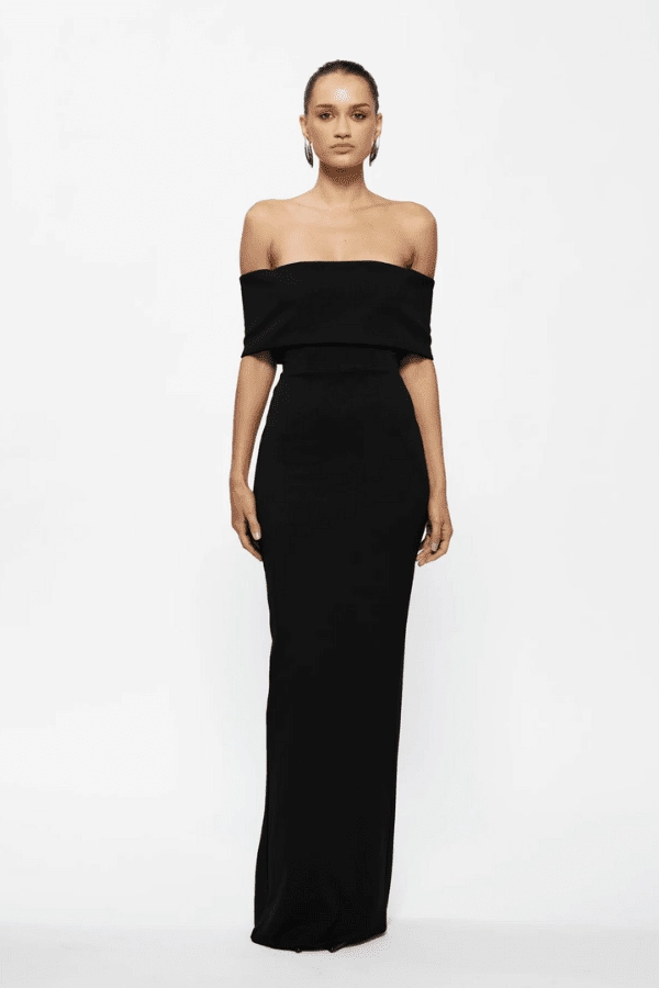 Rosalind Gown Black Emerging-Brand Cozy Balance