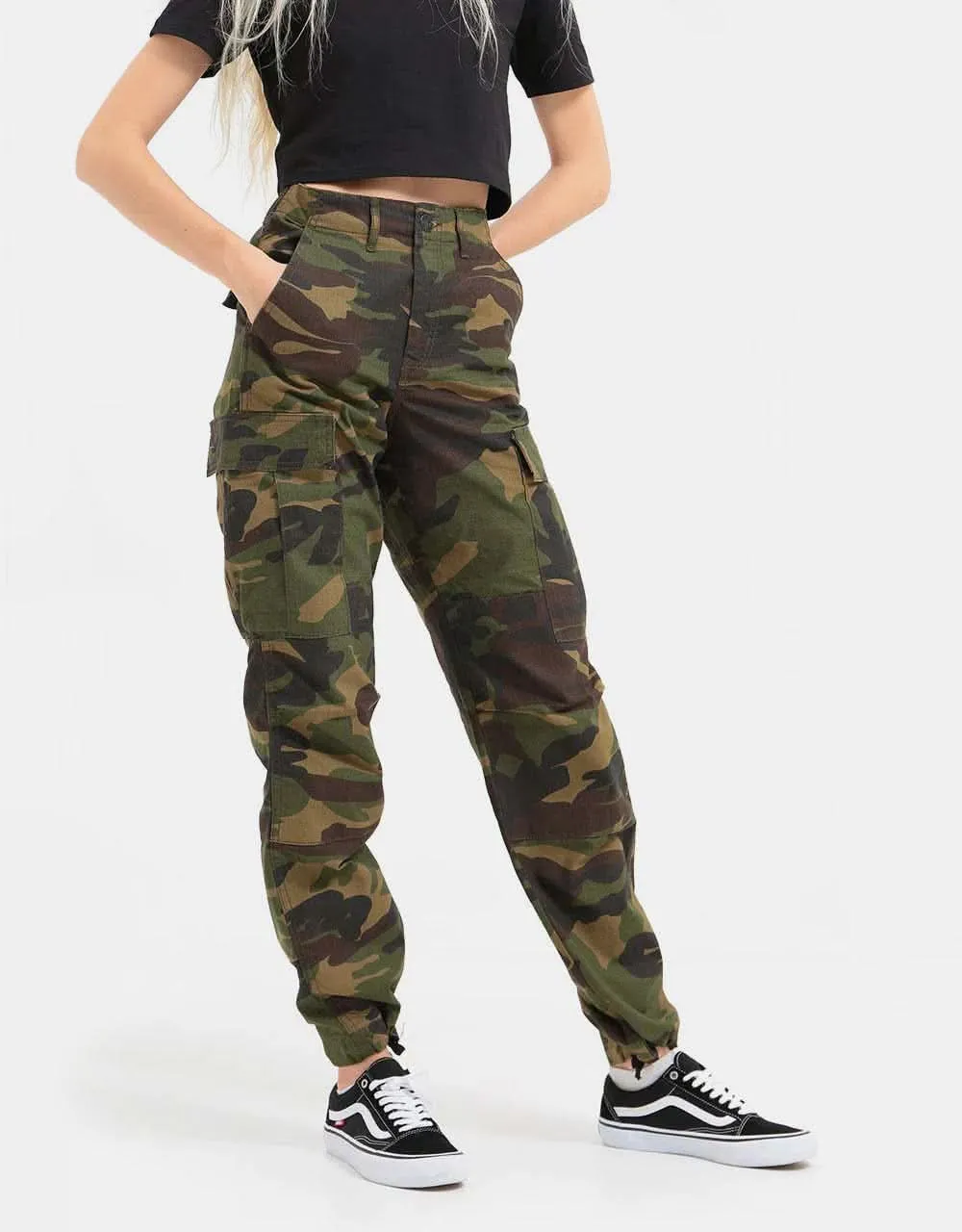 Route One Cargo Pants - Camouflage