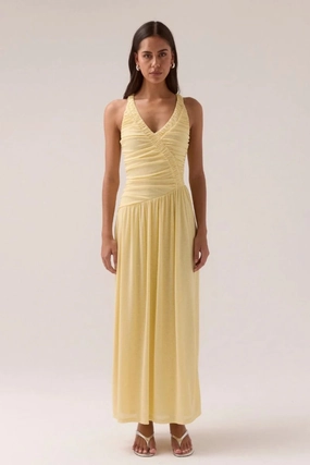 Rua Dress Lemonade Fluid Cut