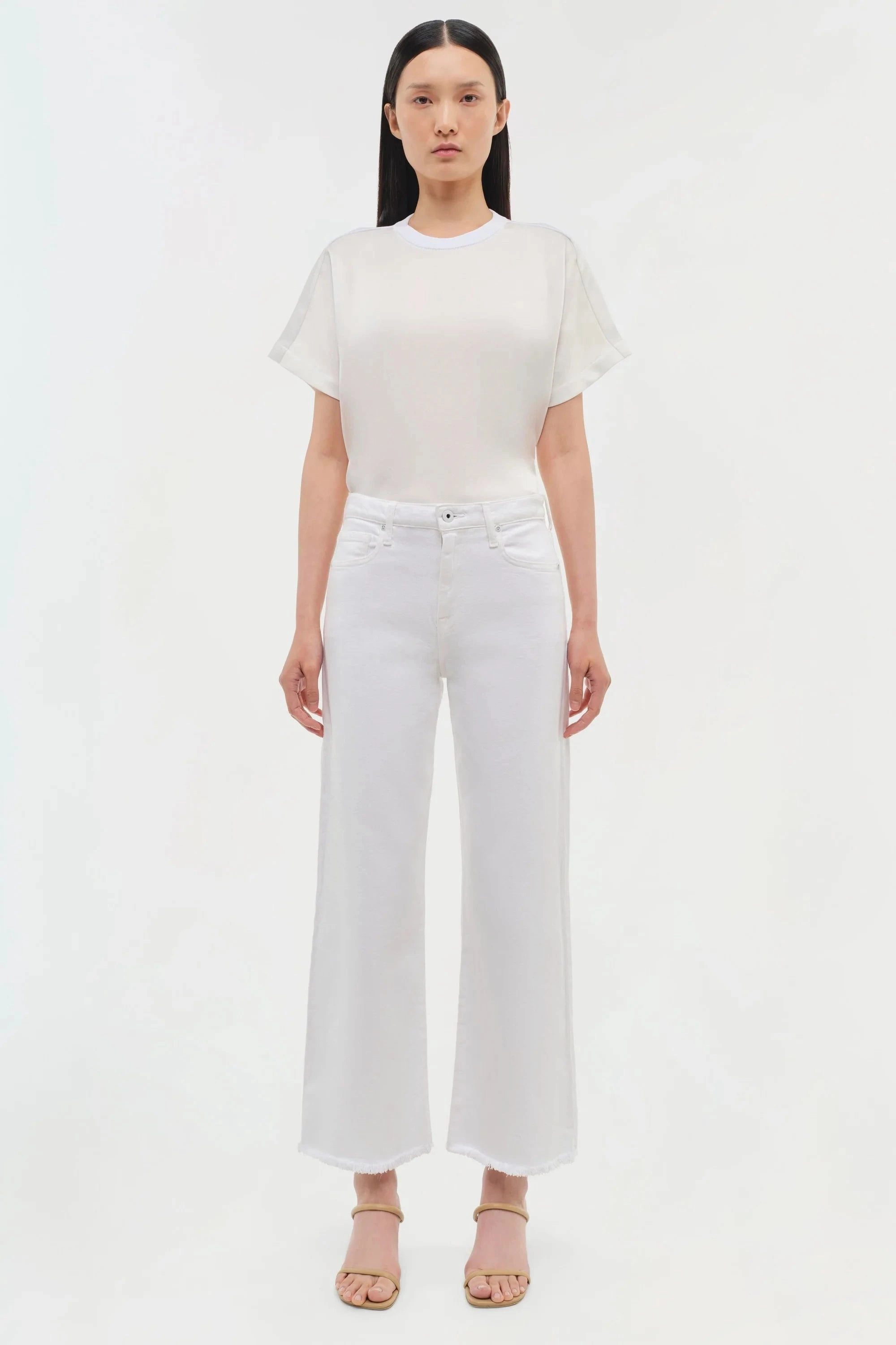 Anti Microbial Lining BlendMaterials Addy T-Shirt White