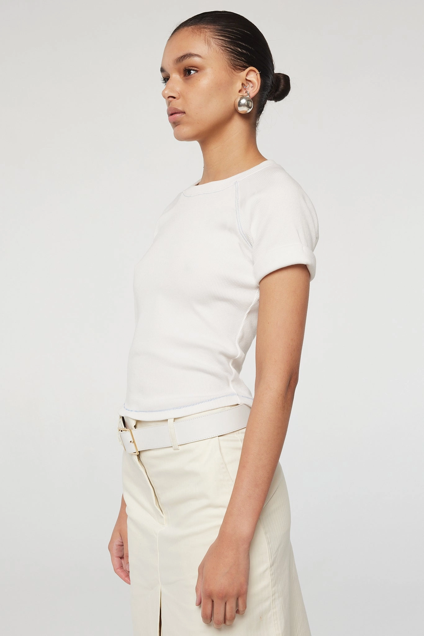 Sustainable Textile WrinkleFree Finish RANI T-SHIRT