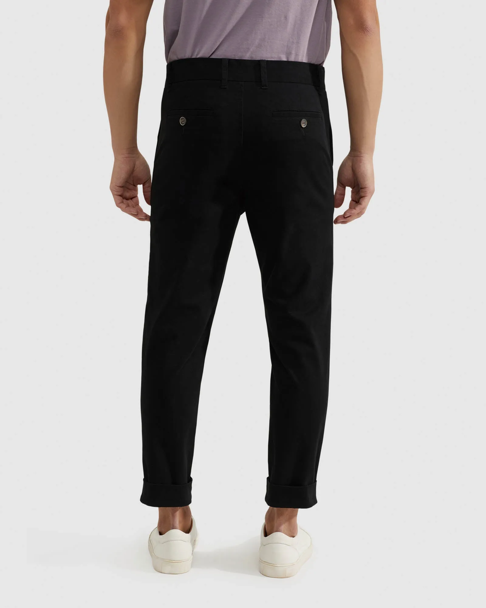 Ryan Organic Cotton Folded Cuff Chinos