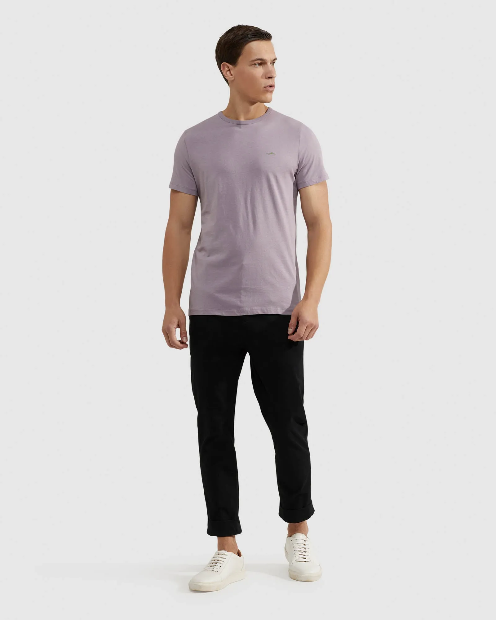 Ryan Organic Cotton Folded Cuff Chinos