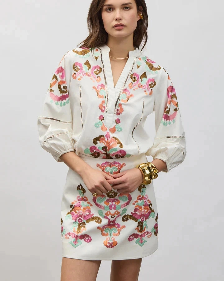 Rylie Top Whipped White CompressionTechnology HypoallergenicConstruction