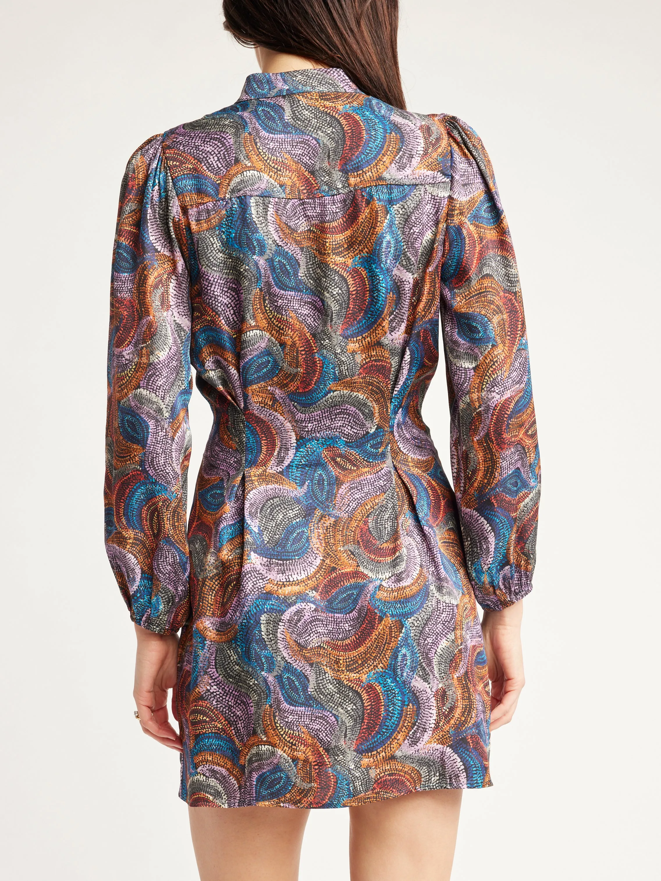 Saige Long Sleeve Mini Dress