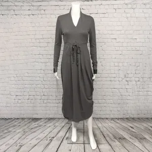SALE! Vista Dress in Grey Slub by Kim Schalk