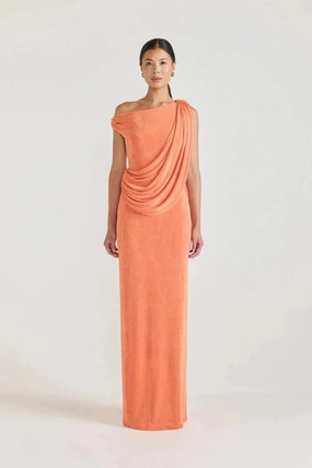Caliste Dress Apricot Warm Palette