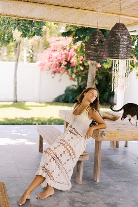Work-to-Play Wear Salt Breeze Crochet Dress