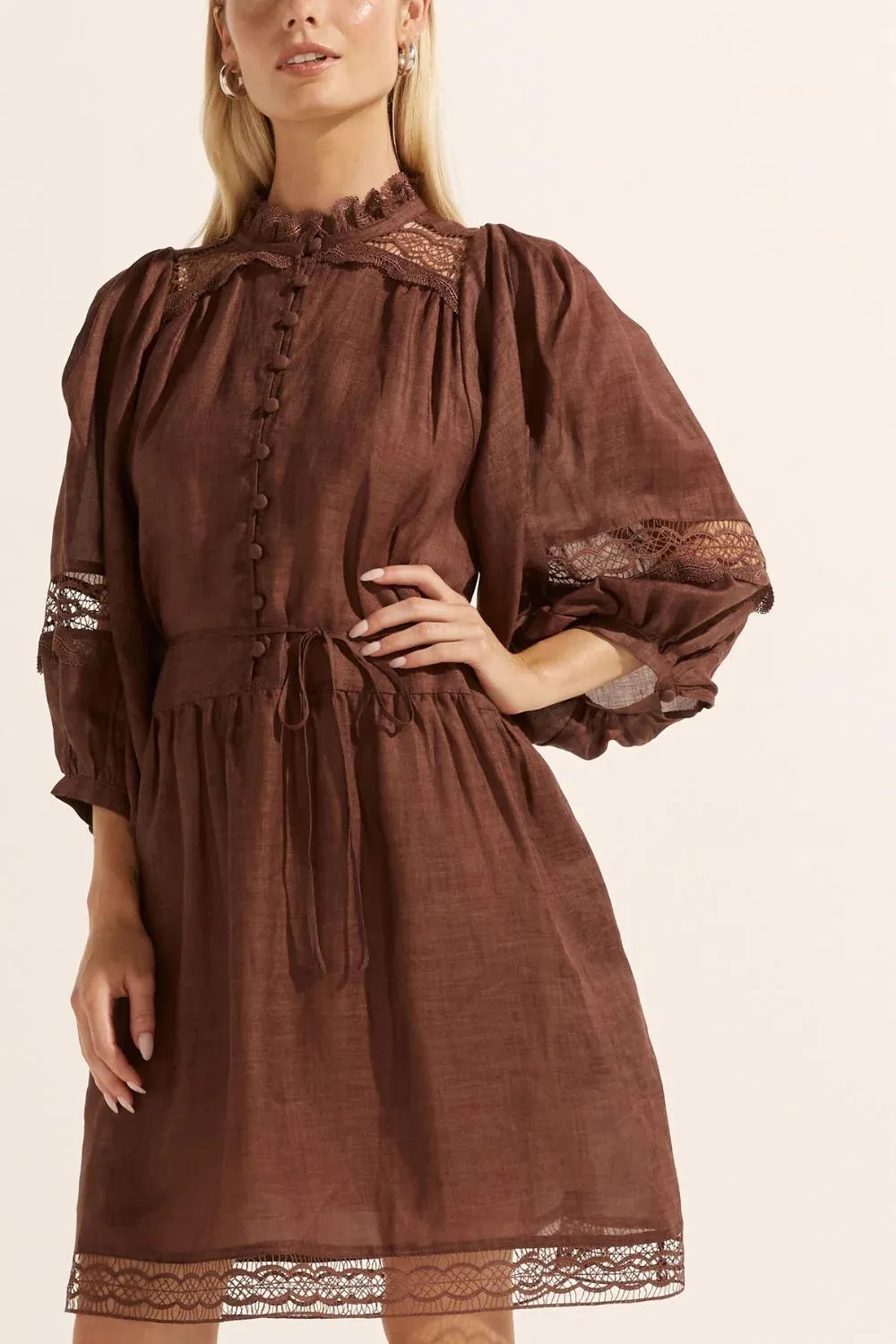 Salute dress  -  Cacao