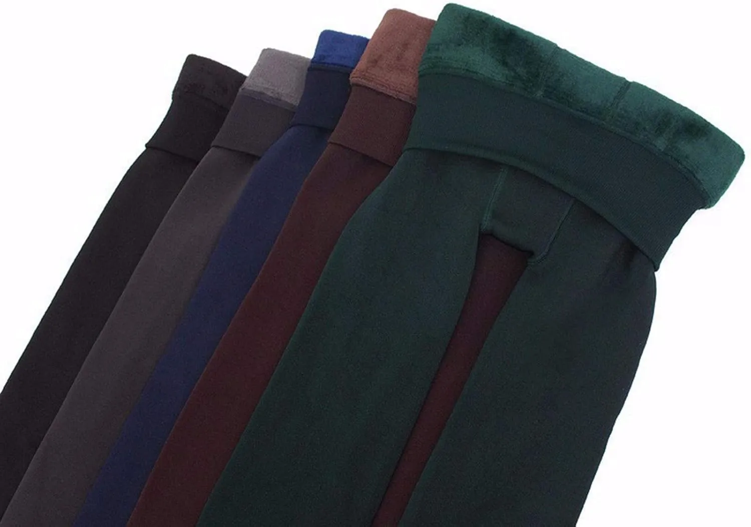 sdbrld Fleece Lined Leggings Women,Womens Fleece Lined Leggings Winter High Waisted Warm Tummy Control Thermal Tights Pants