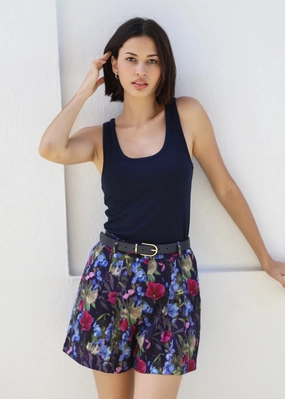 PAULINA SHORTS slim fit Classic Cut