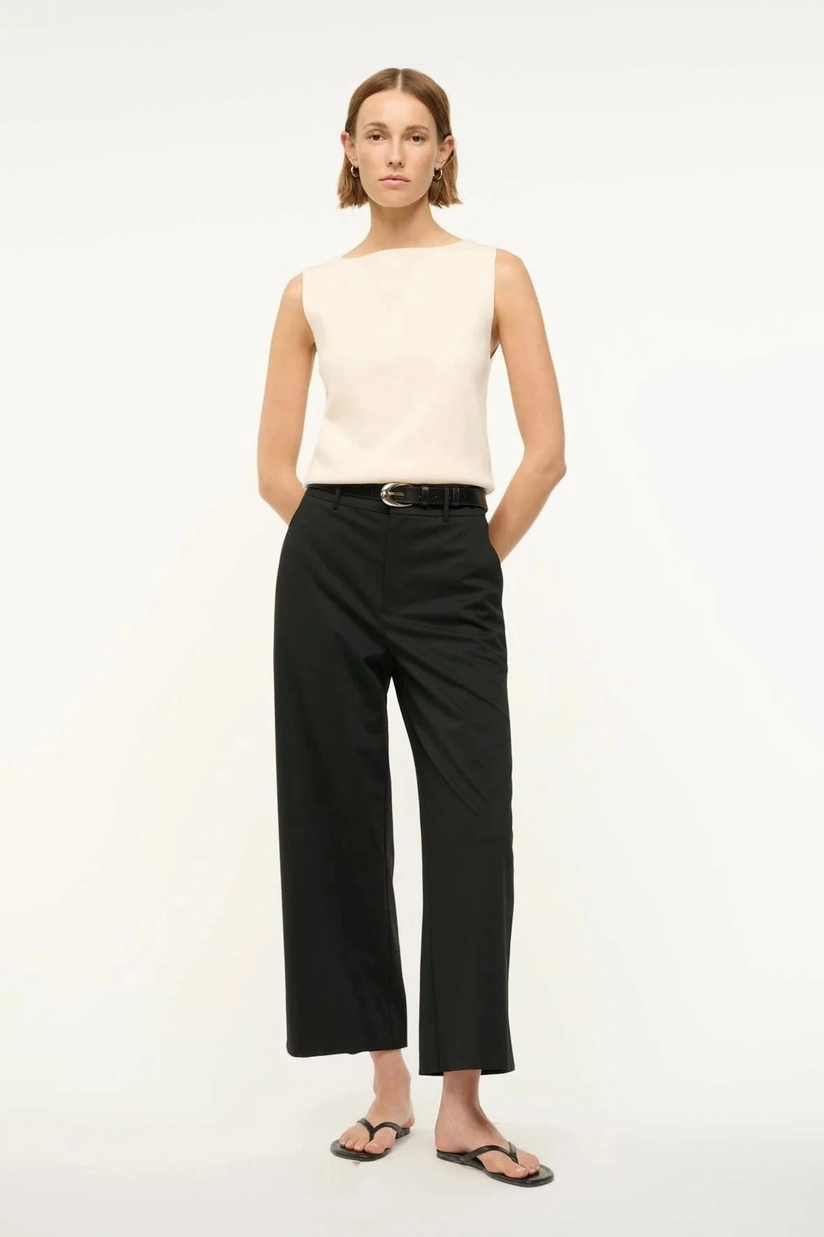 Prince Cropped Pant Black SoftTouchFinish Soft Support