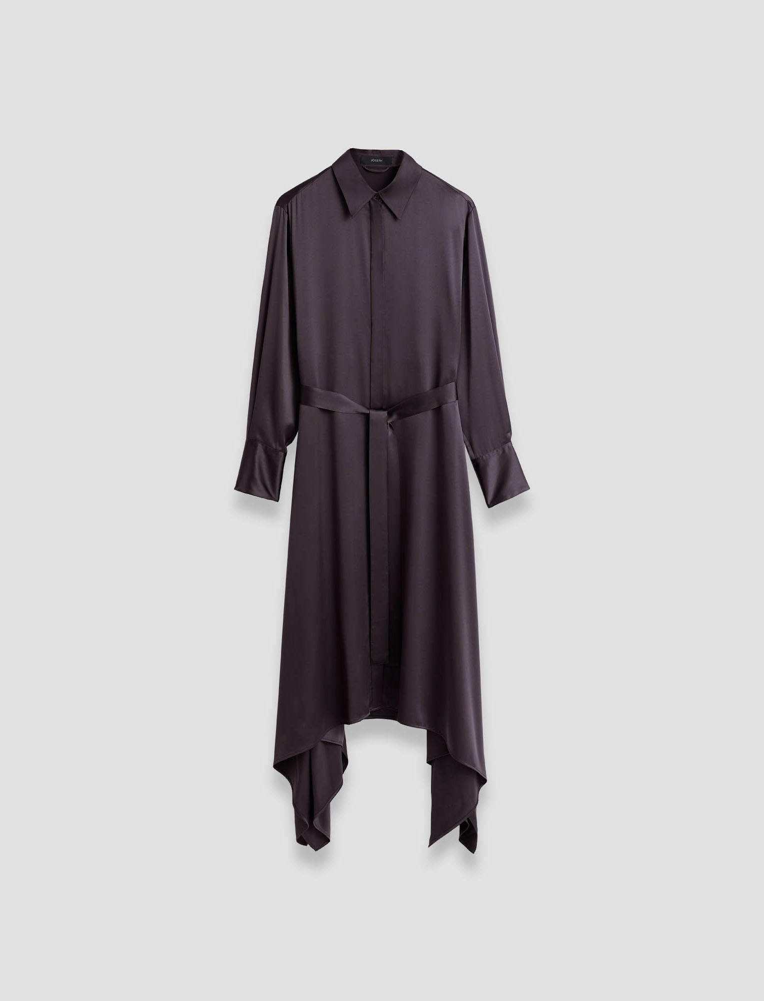 Cyprien Silk Satin Dress Sophisticated Layers