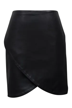 Sebastian Leather Mini Skirt