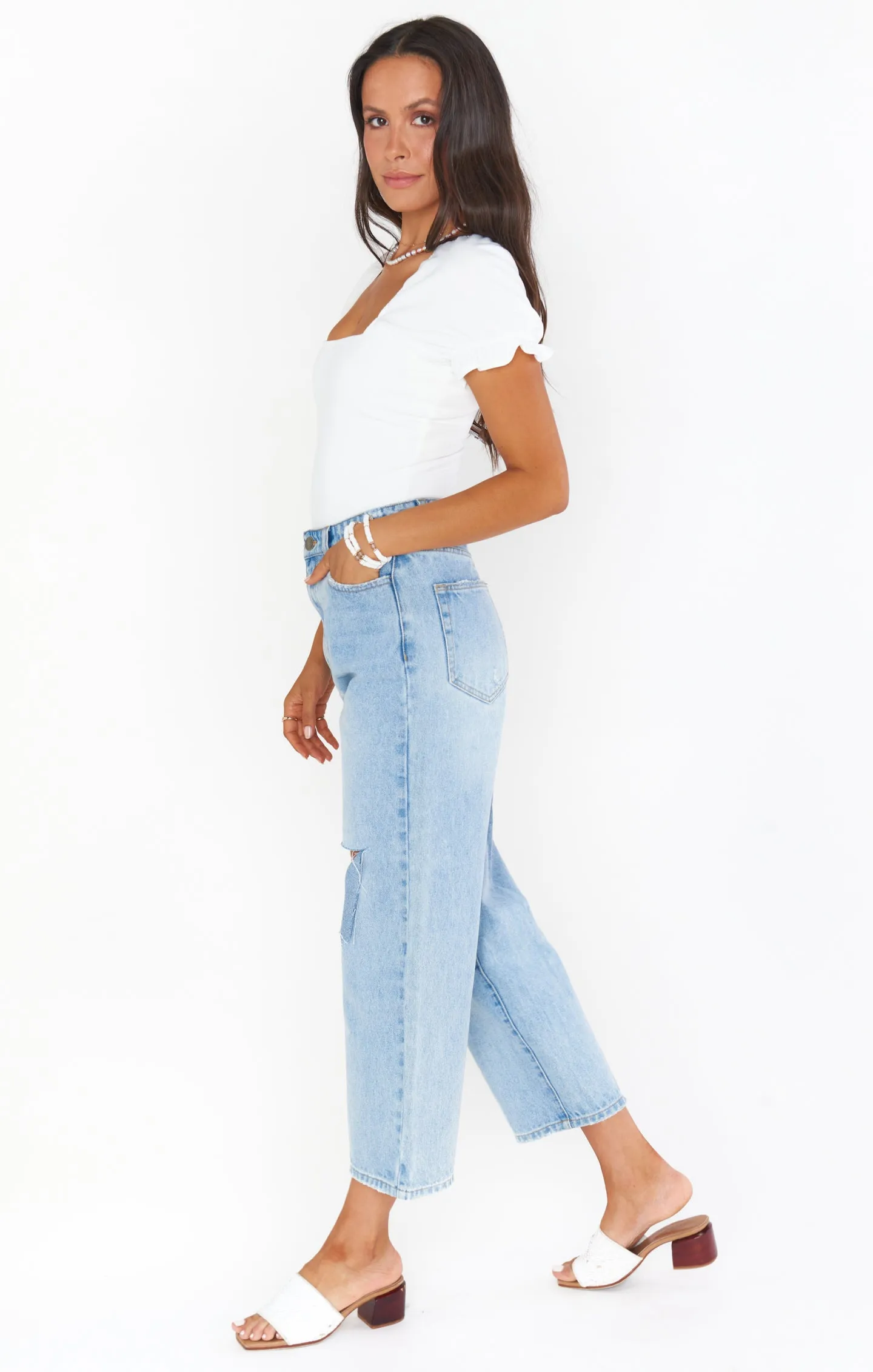 Sedona Straight Jean ~ Blue Haze
