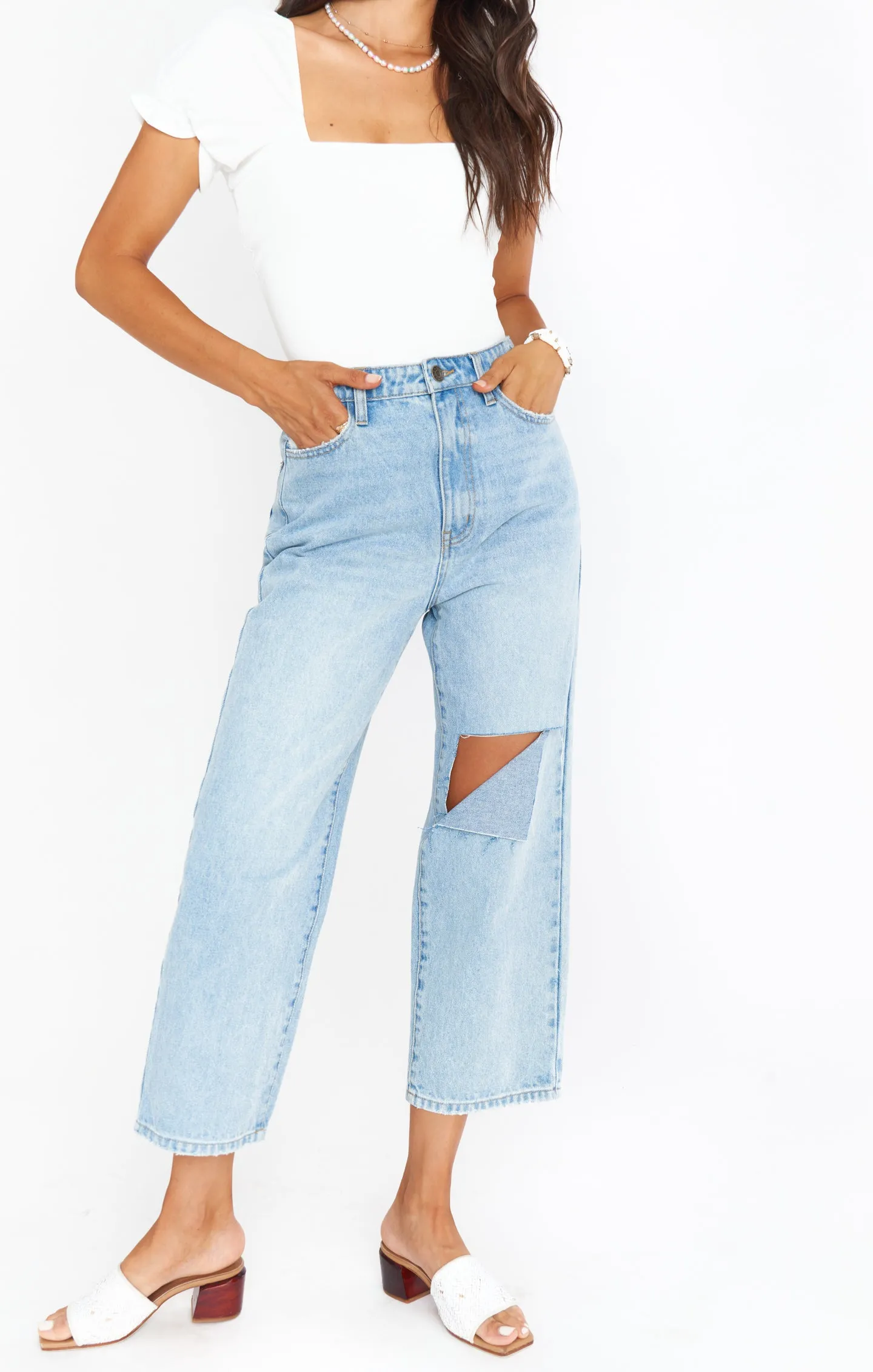 Sedona Straight Jean ~ Blue Haze
