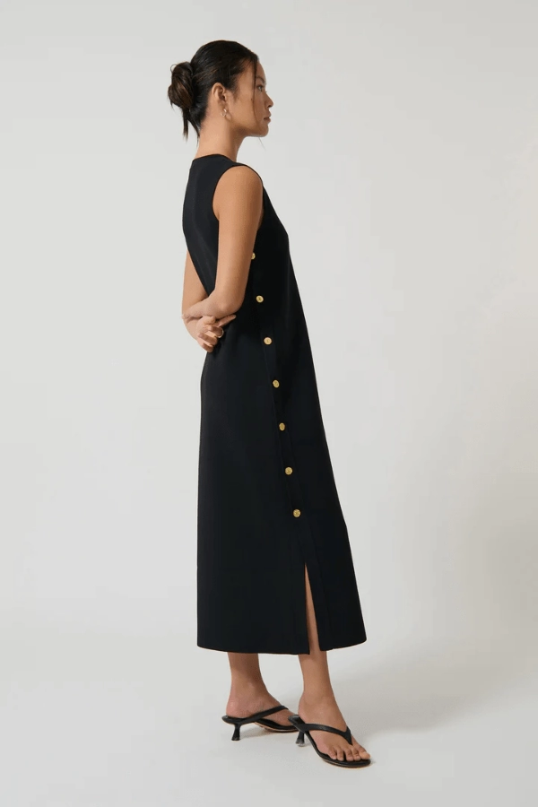 Moment Glow Selena Tunic Long Black
