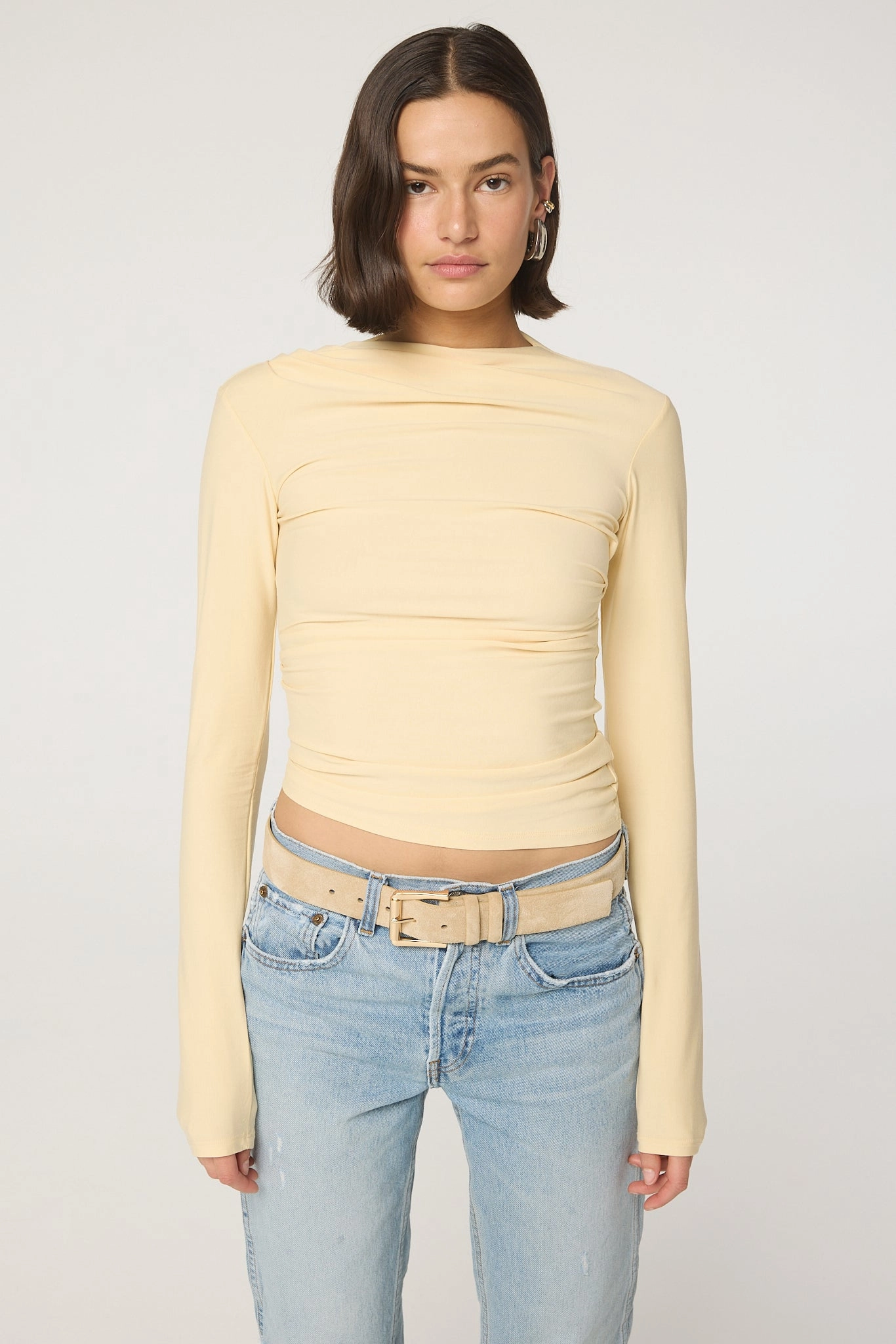 SELMA LONG SLEEVE TOP Hidden Pocket