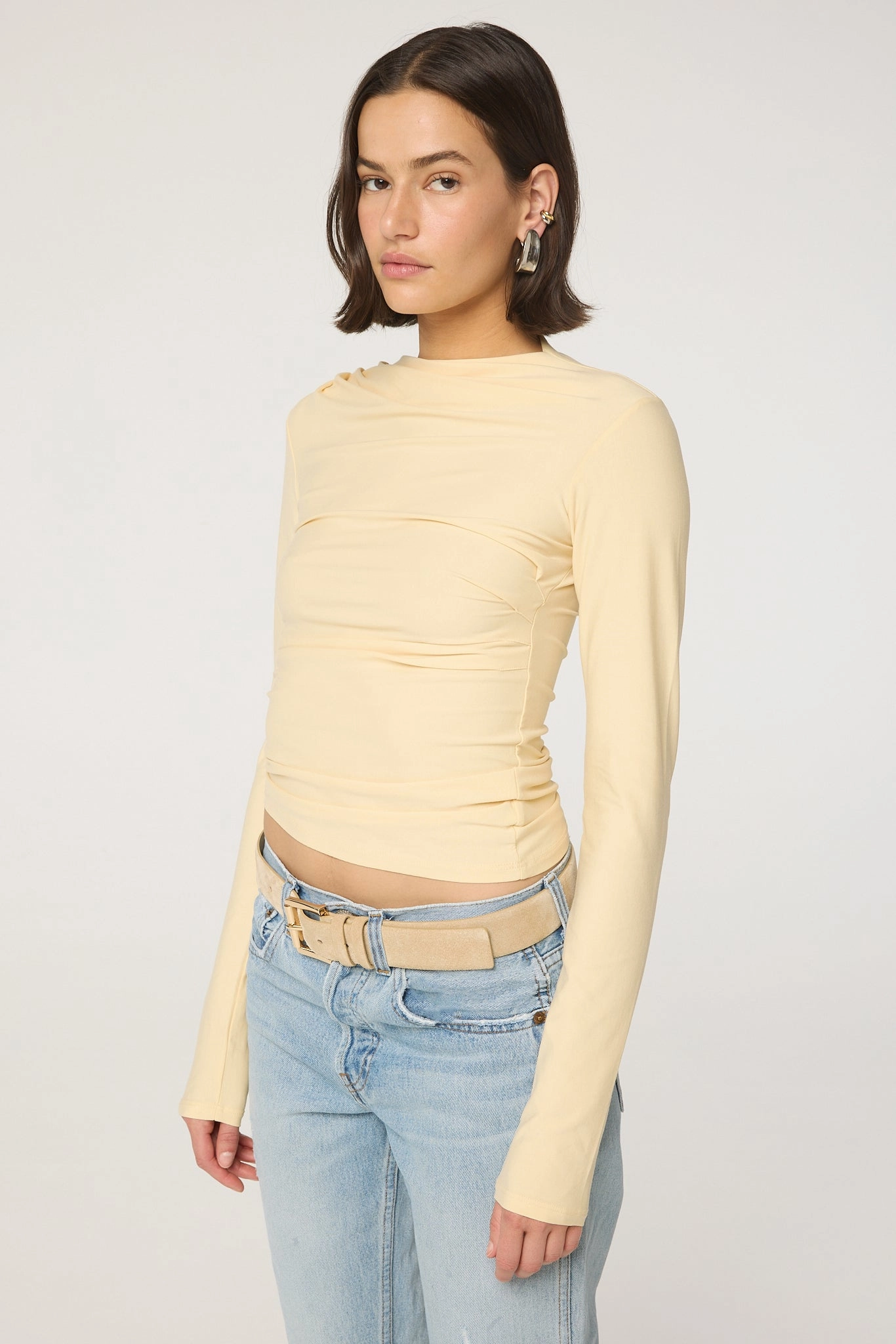 Unlined Design SELMA LONG SLEEVE TOP