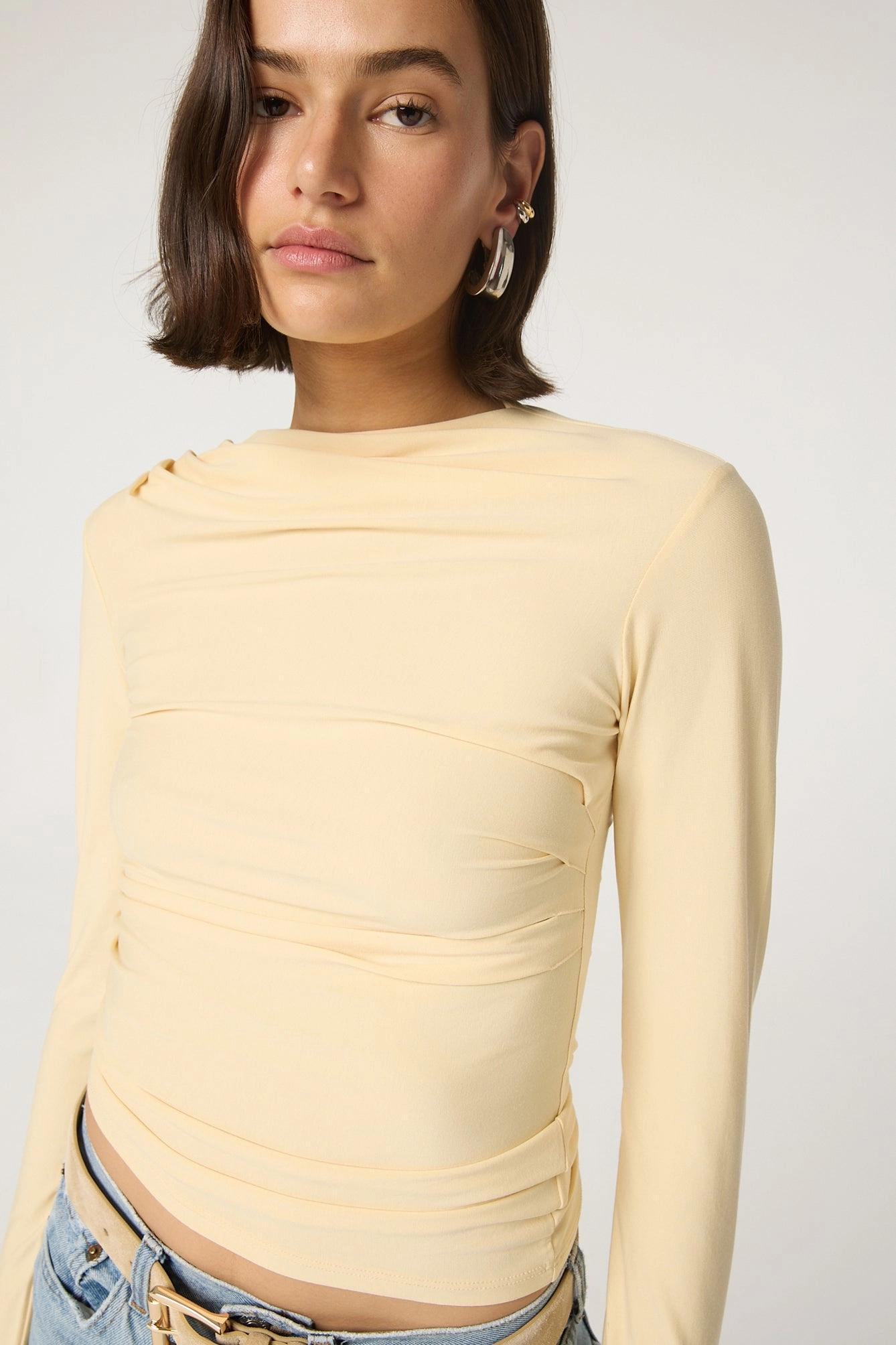 SELMA LONG SLEEVE TOP ButterSoftTexture