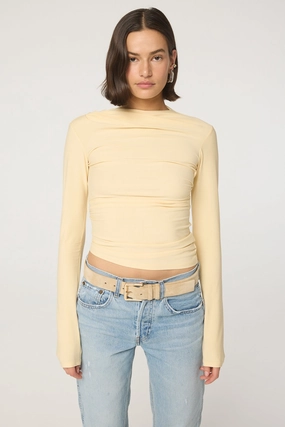 SELMA LONG SLEEVE TOP Hidden Pocket