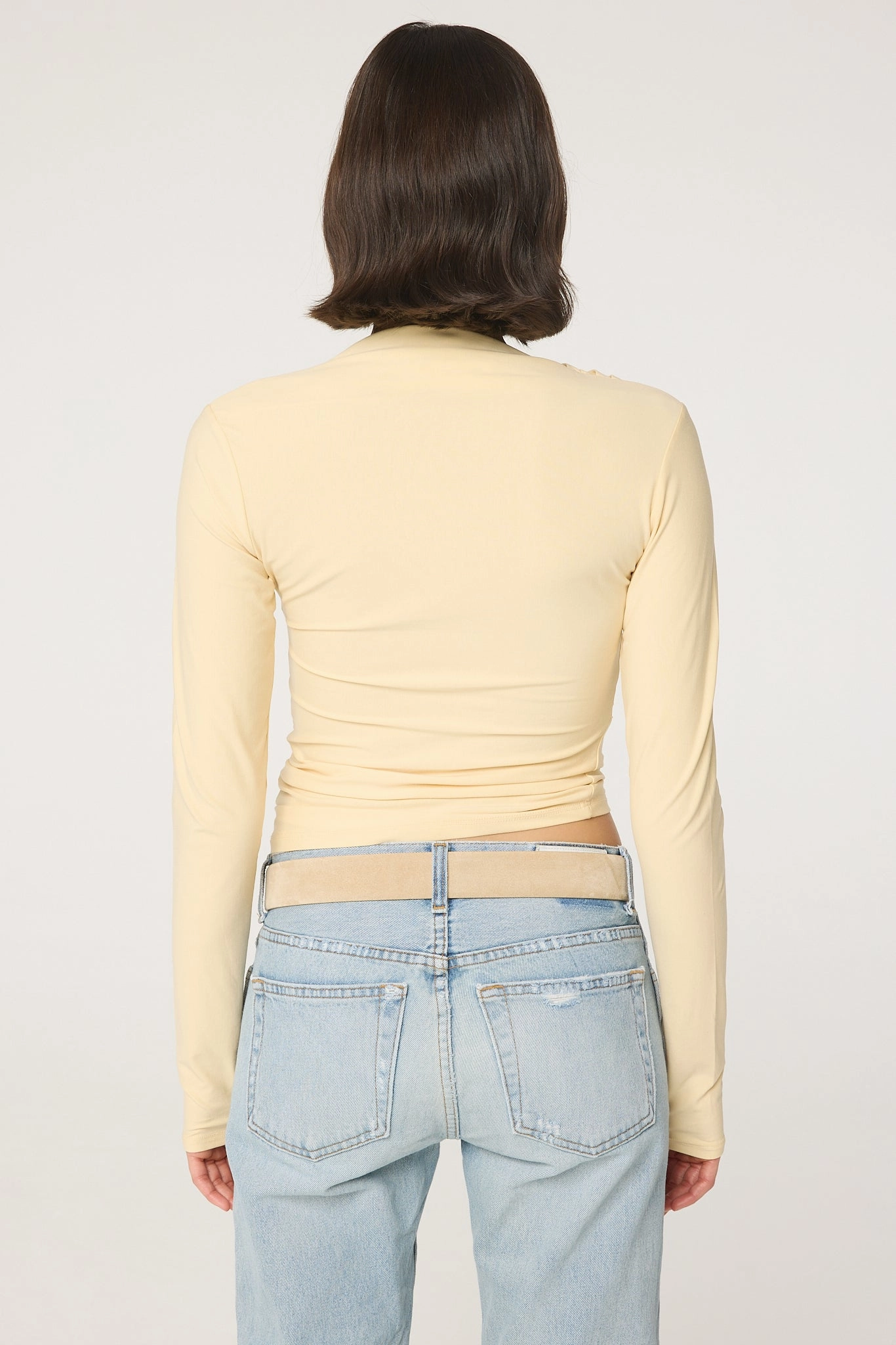 Trendy Cardigan Comfortable Fabric SELMA LONG SLEEVE TOP
