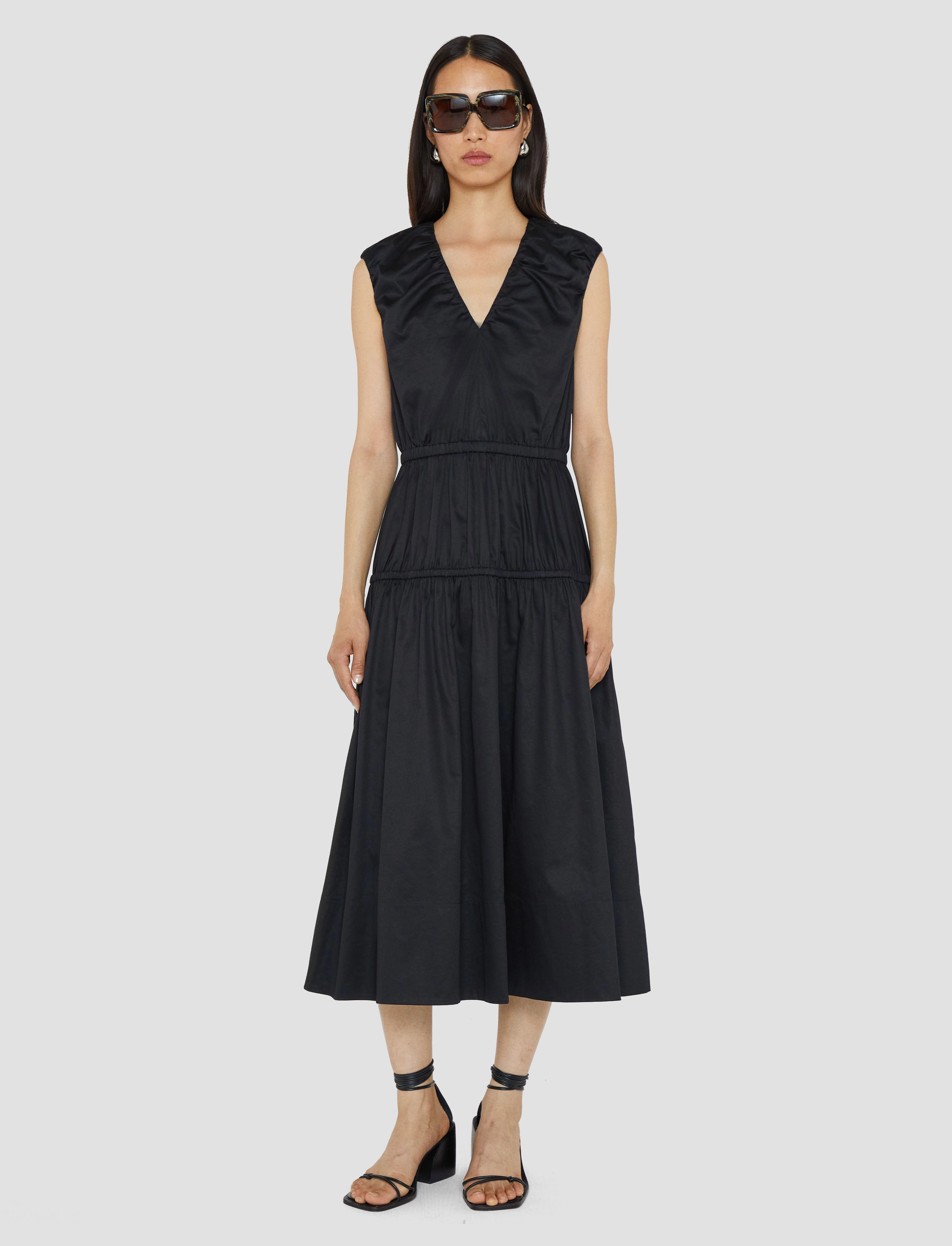Sembat Cotton Sateen Dress Free Shape