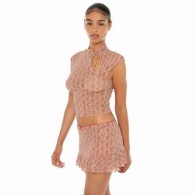 Sephy Skirt Ventilated Panels Minimalist Look