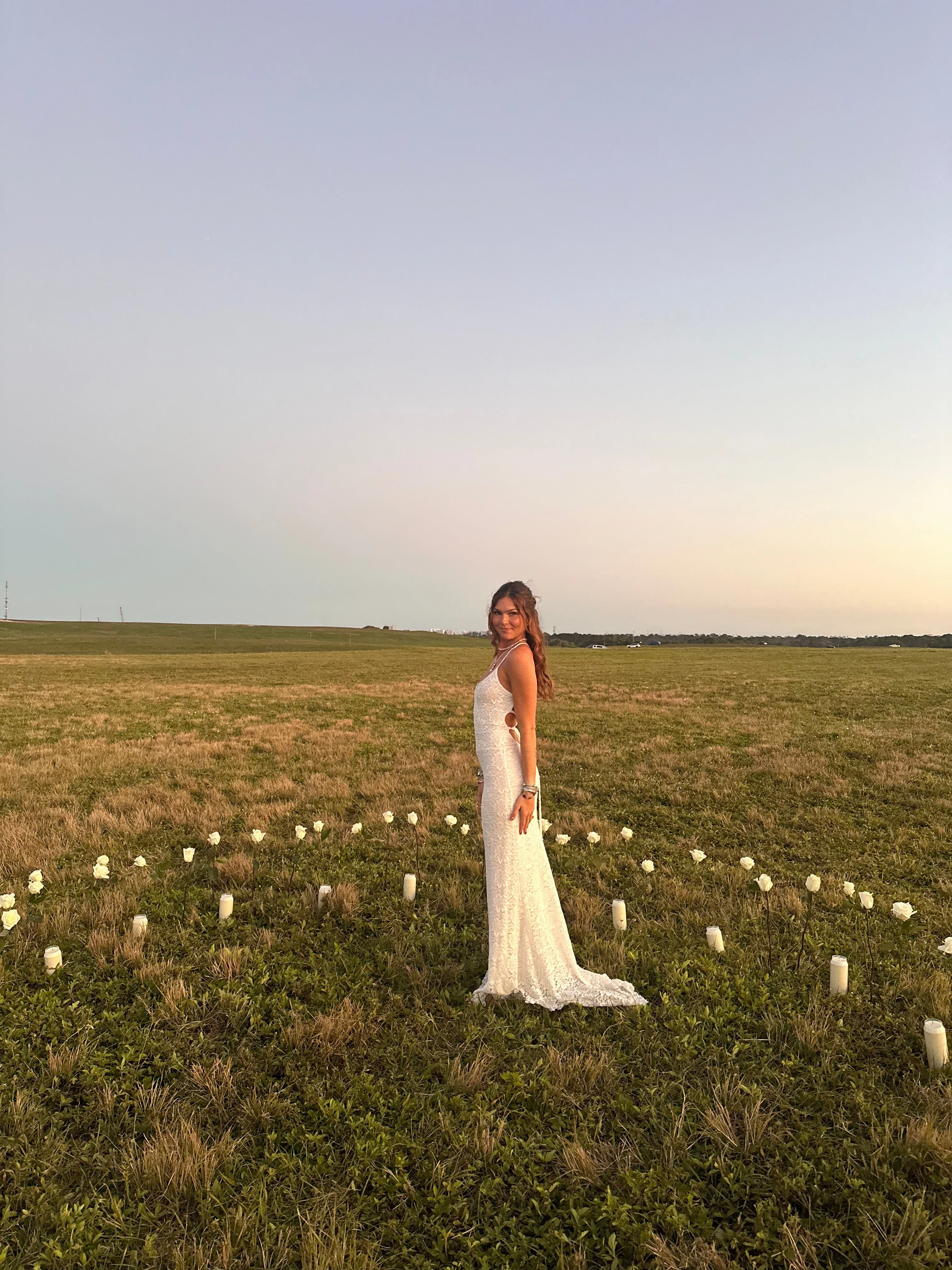 She said YES Dress Feminine Layers Transitional-Wear