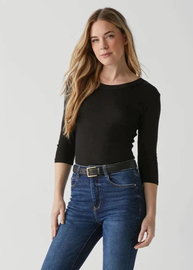 SHINE 3/4 SLEEVE DORA TEE NonIrritatingSeams
