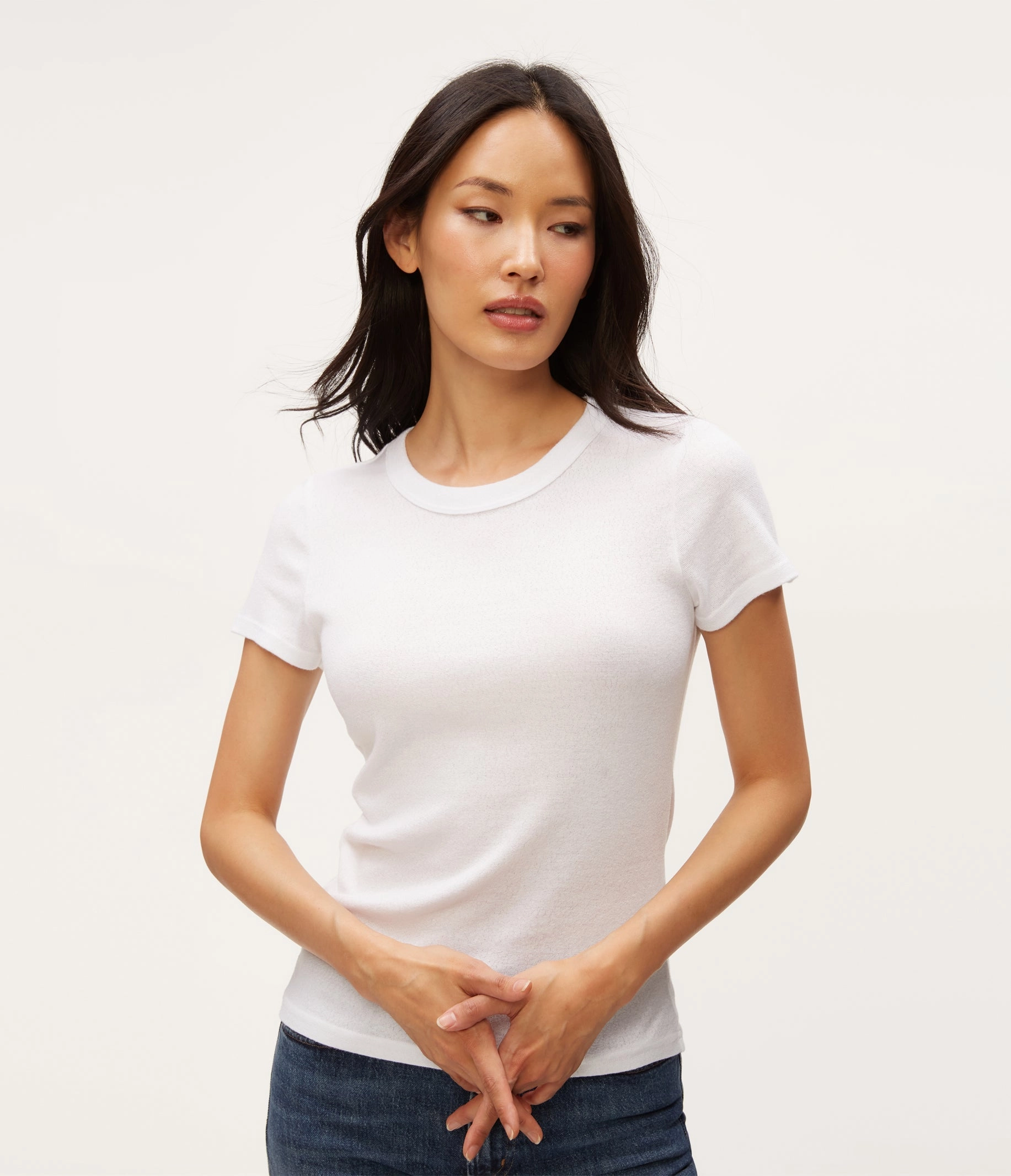 VentilatedArmholes HeatSealed Seams SHINE SHORT SLEEVE CREW