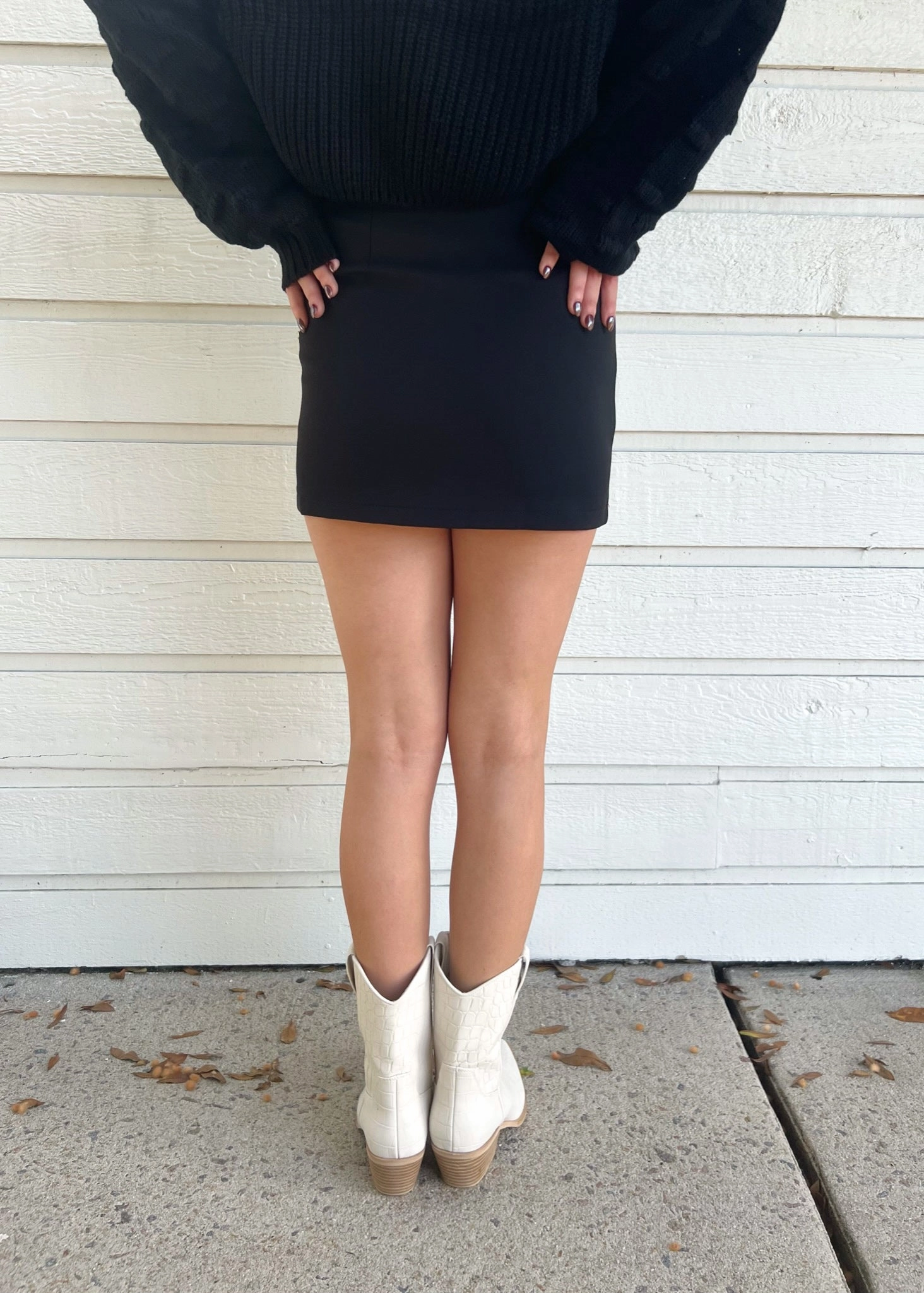 Plant Based Material MAUDE MINI SKIRT