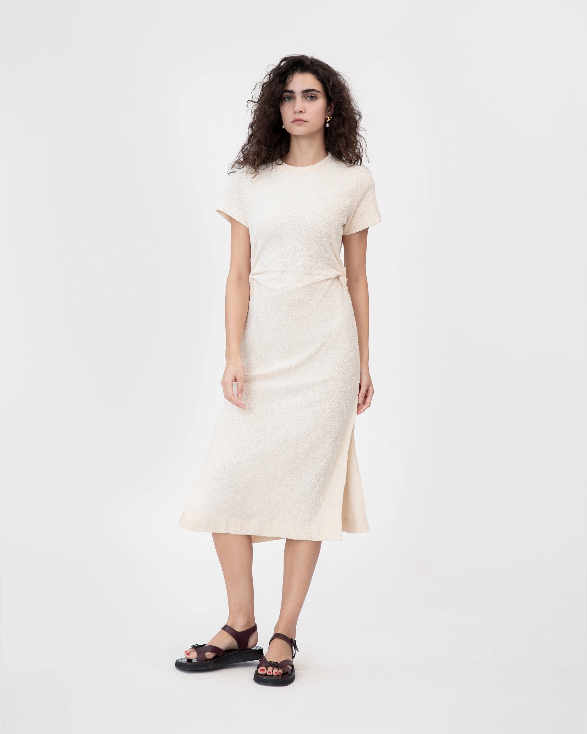 Short Sleeve Aurora Dress Flow Sleeve