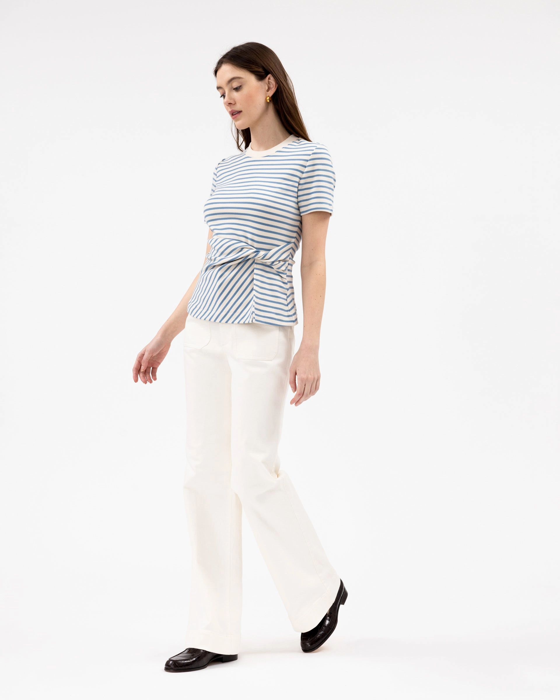 Microfiber Material FlexibleMobility Short Sleeve Carlita Top