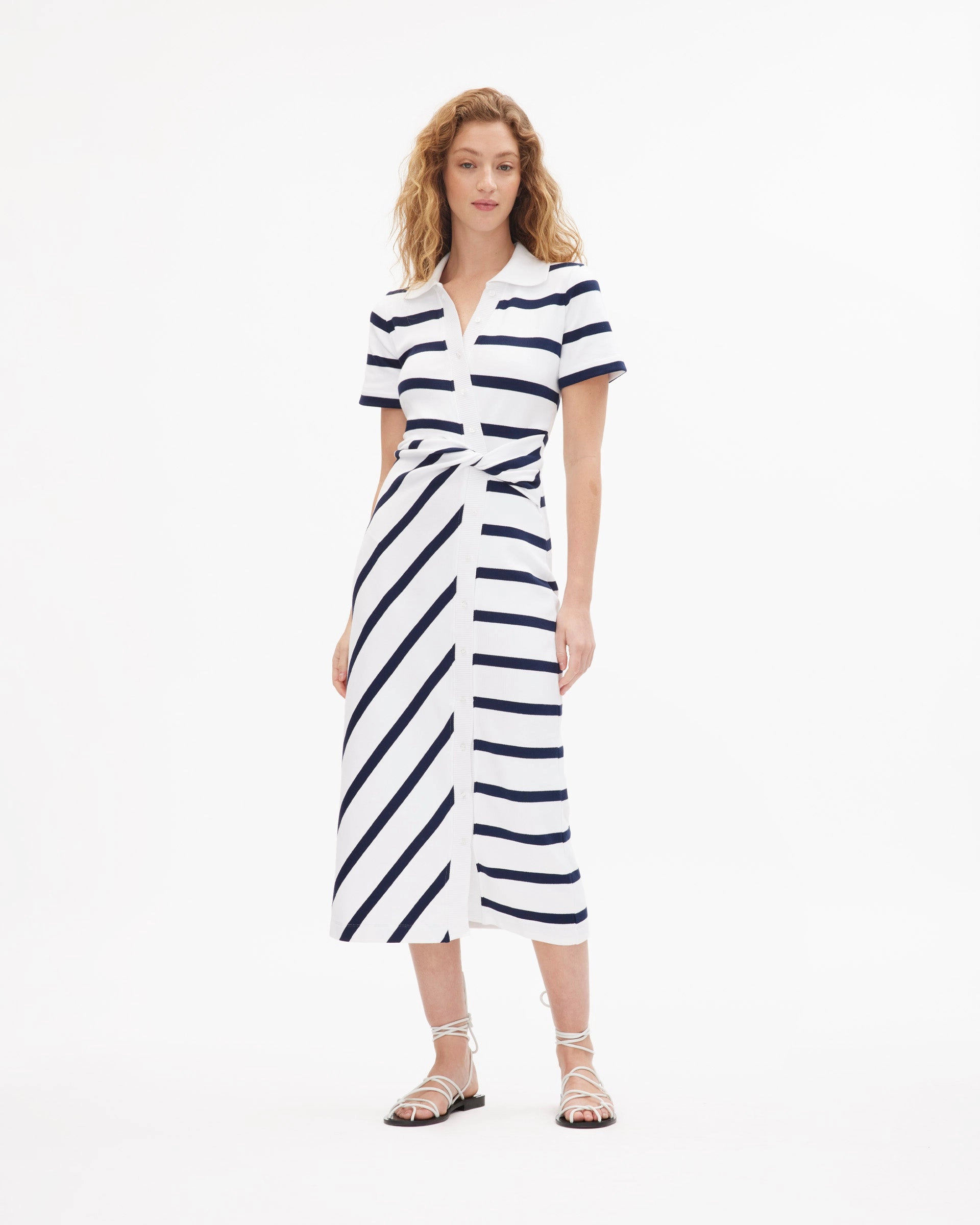 Youthful Feel Short Sleeve Ellicot Dress
