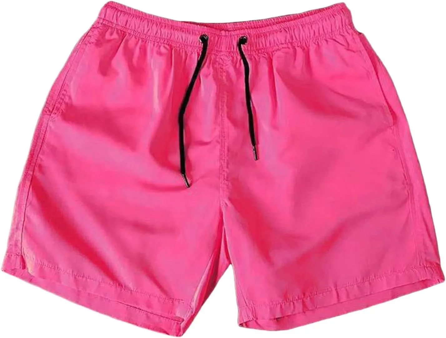 Shorts for Men Summer Beach Vacation Shorts Elastic Waist Drawstring Shorts Relaxed Lightweight Hiking Shorts
