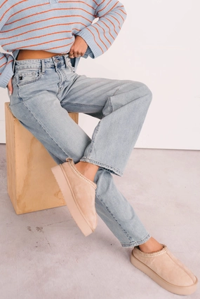 Adaptable Fit Brock High Rise Barrel Leg Kancan Jeans (Light)