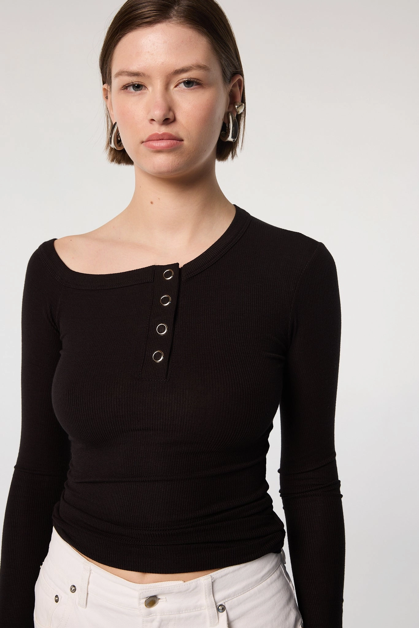 HARLEY TOP Double Layered Fabric