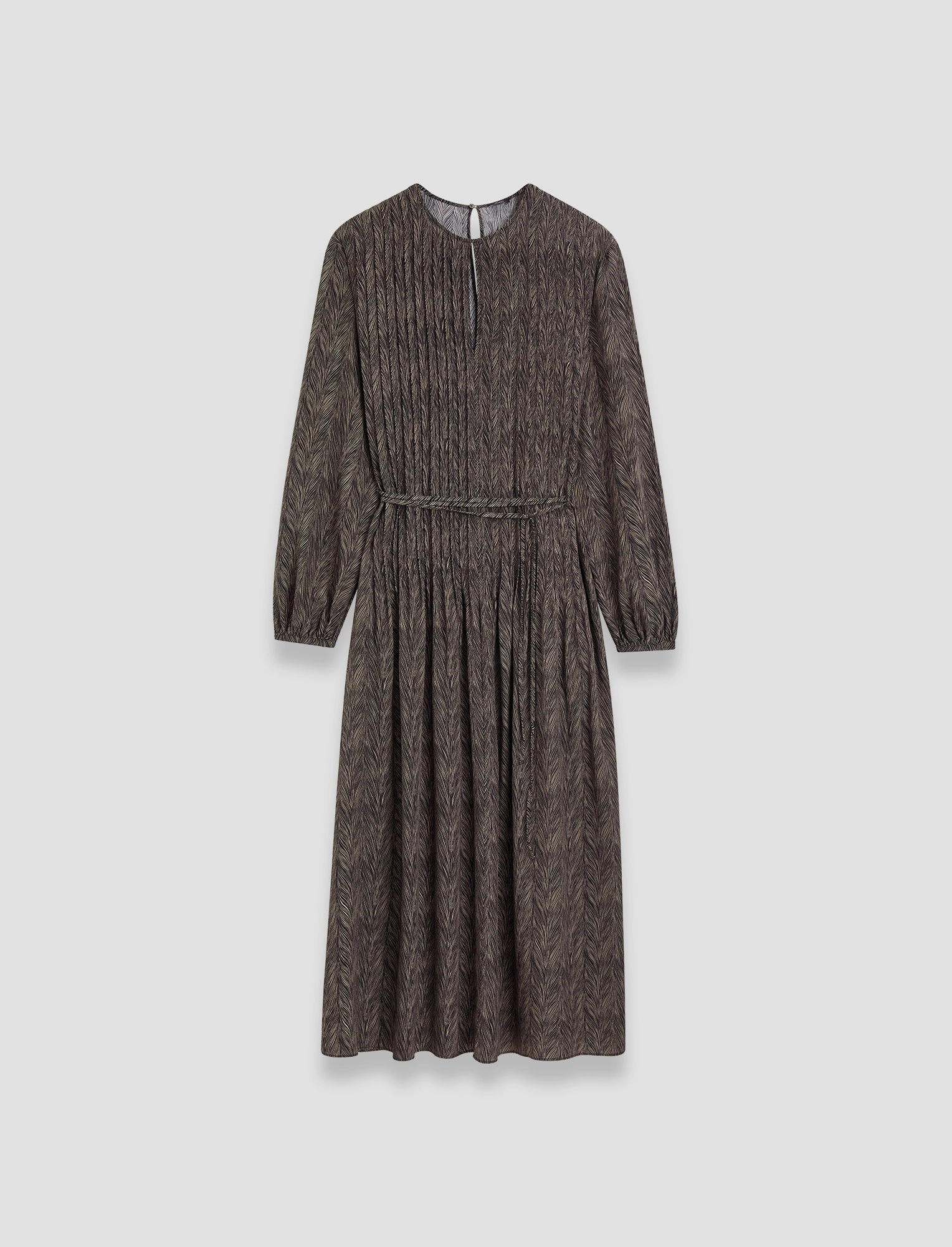 Sibelle Crepe de Chine Print Silk Dress Timeless elegance Easy Pairing