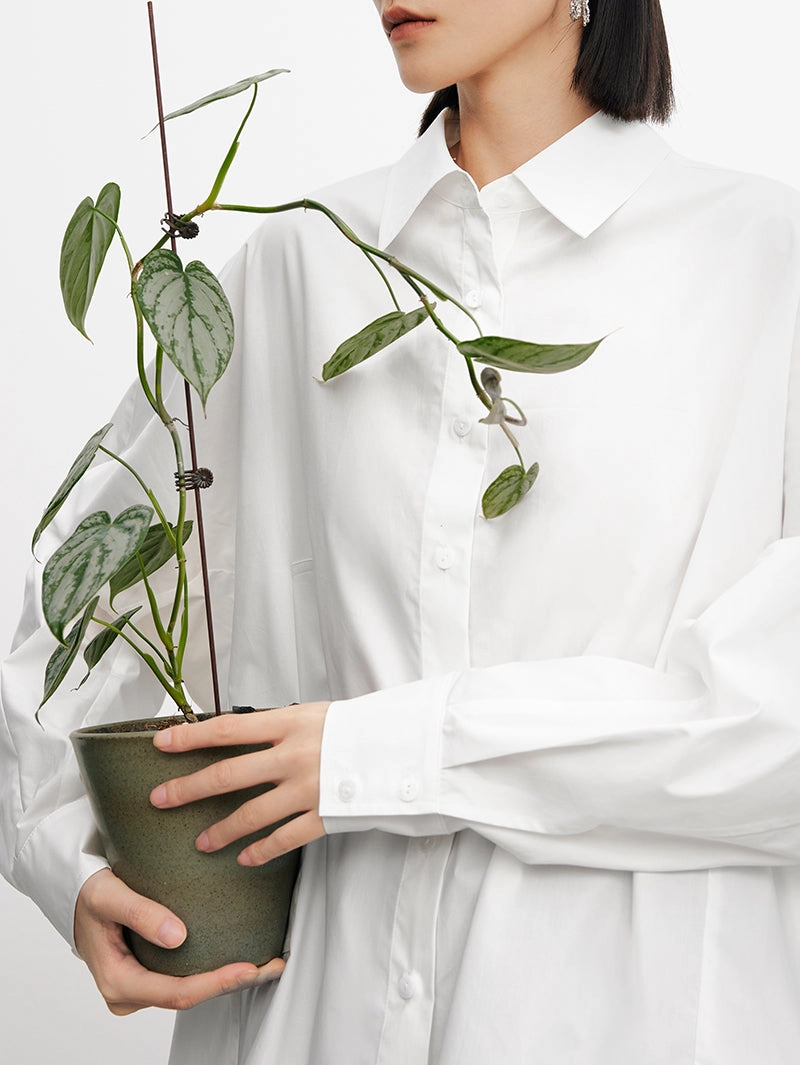 HighDensityFoam Wool Sweater SIDE POCKET BUTTON DOWN
