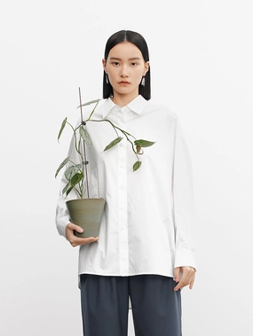 SIDE POCKET BUTTON DOWN Stretch waistband