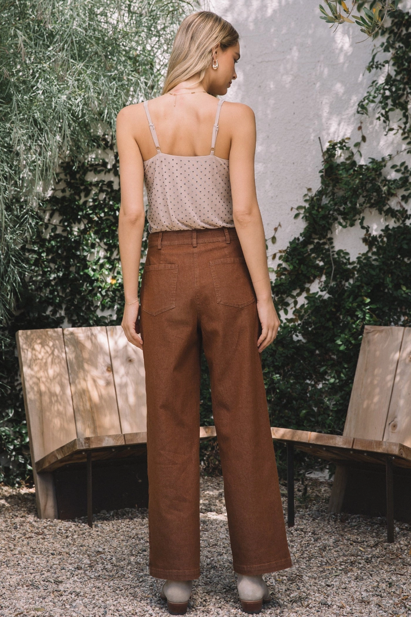 TaglessLabel LUCY COTTON TWILL PANTS