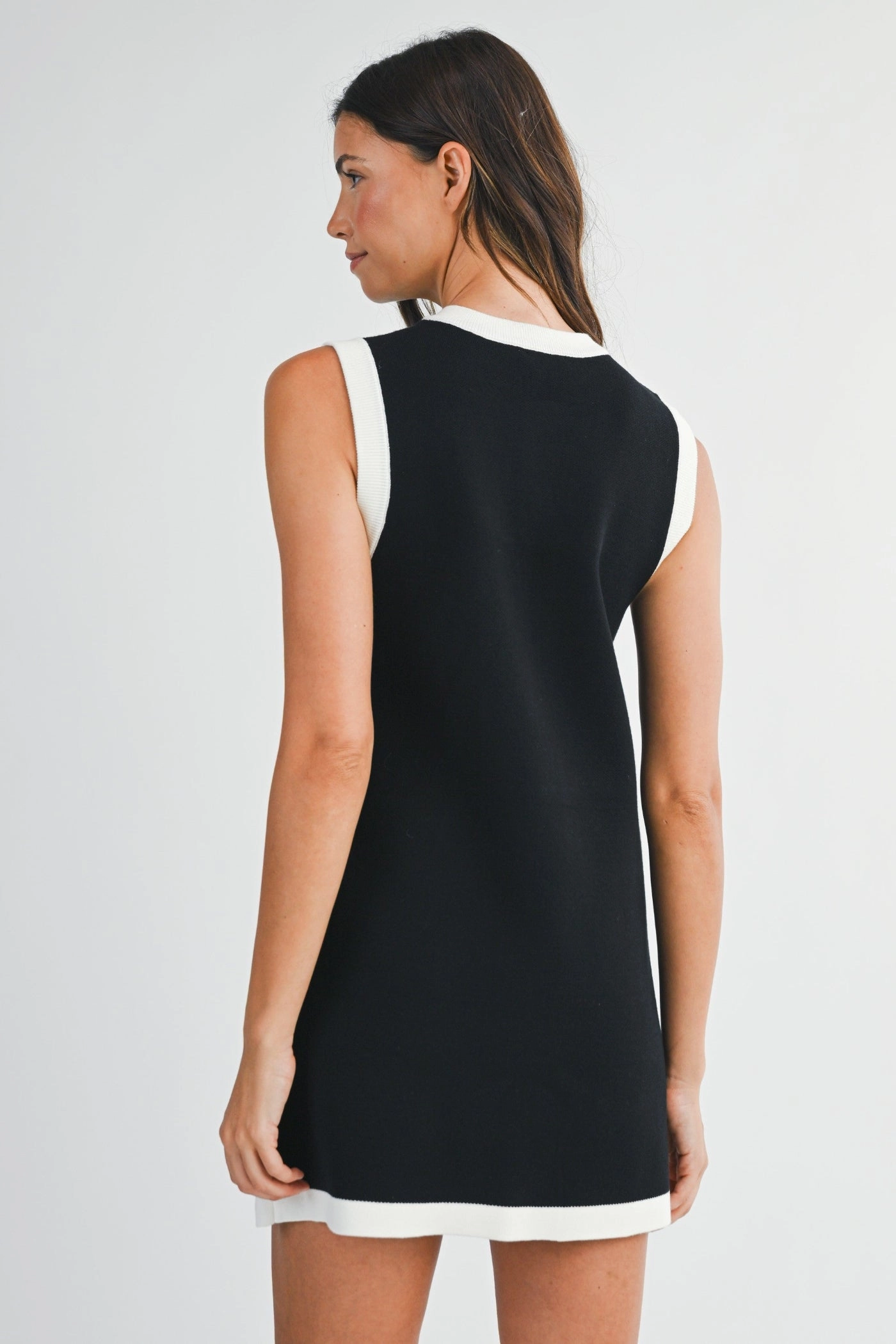 Fair-Trade SALLY BLACK MINI DRESS