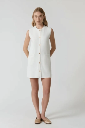 Perfect Day-to-Night Nanda Dress White